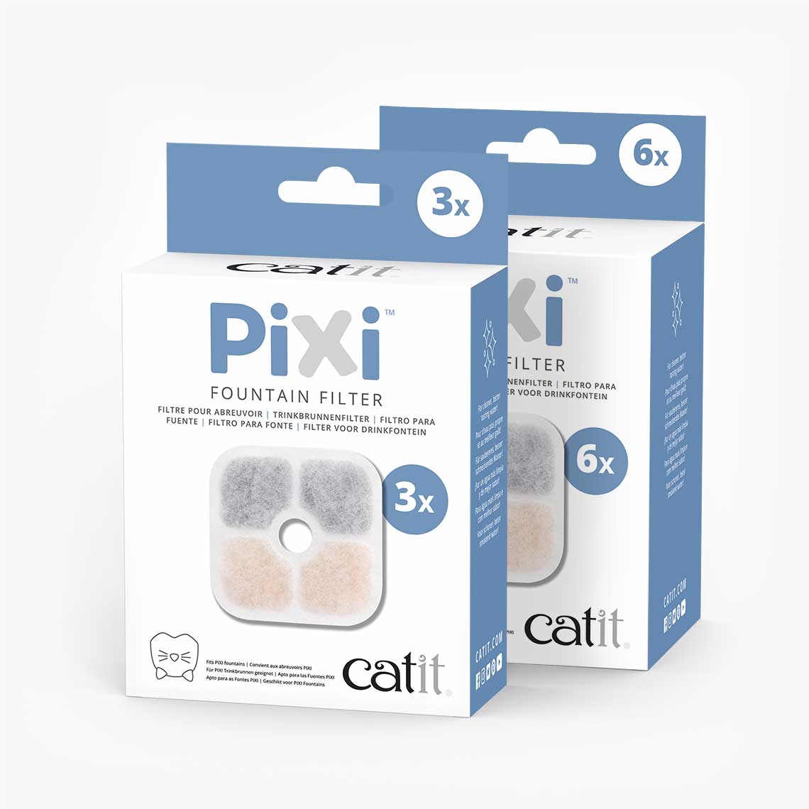 Filtro para Fuente Bebedera Pixi - 3 Filtros