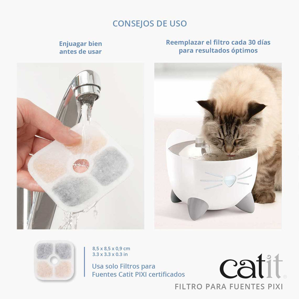 Filtro para Fuente Bebedera Pixi