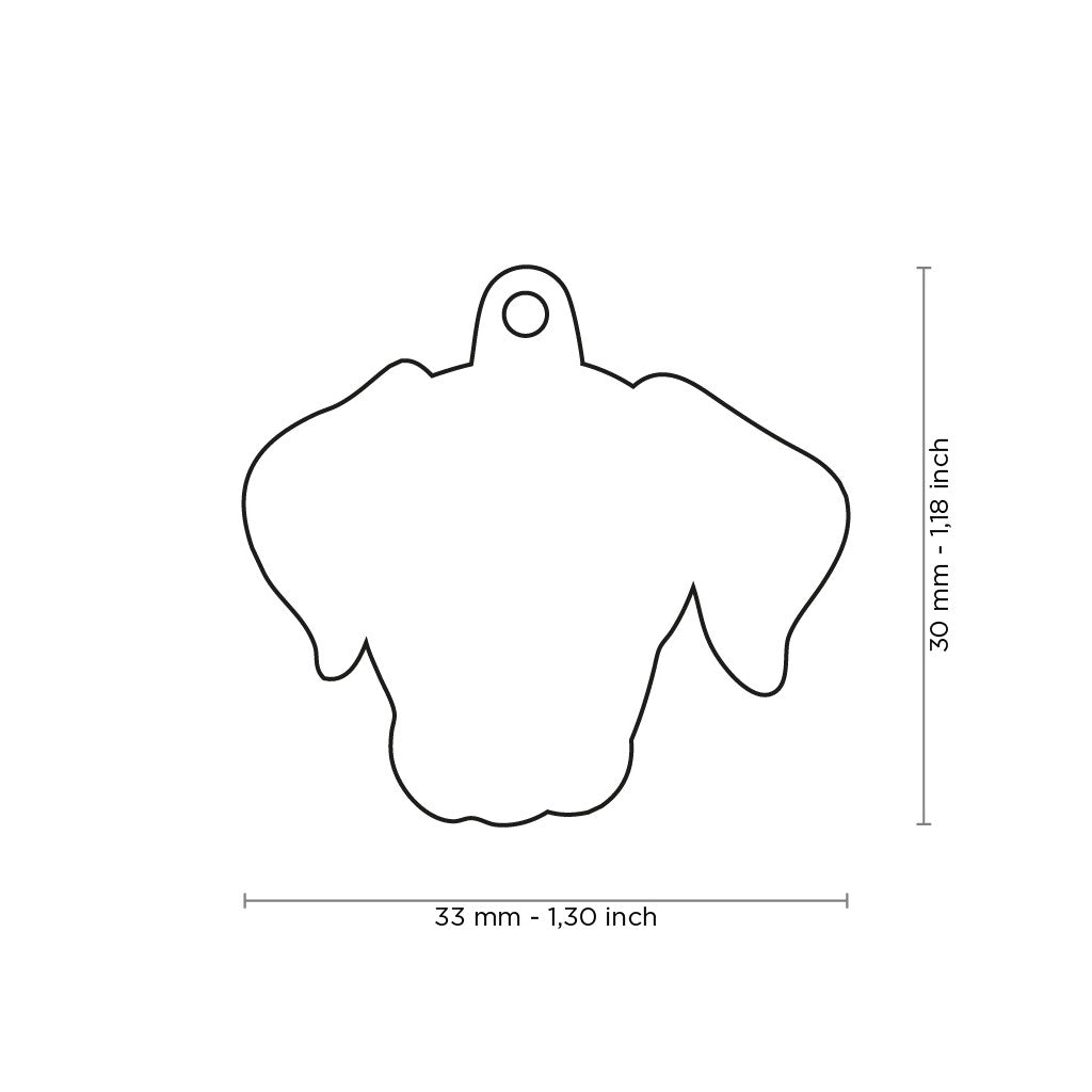 Placa Friends Perro "My Family" Labrador Negro