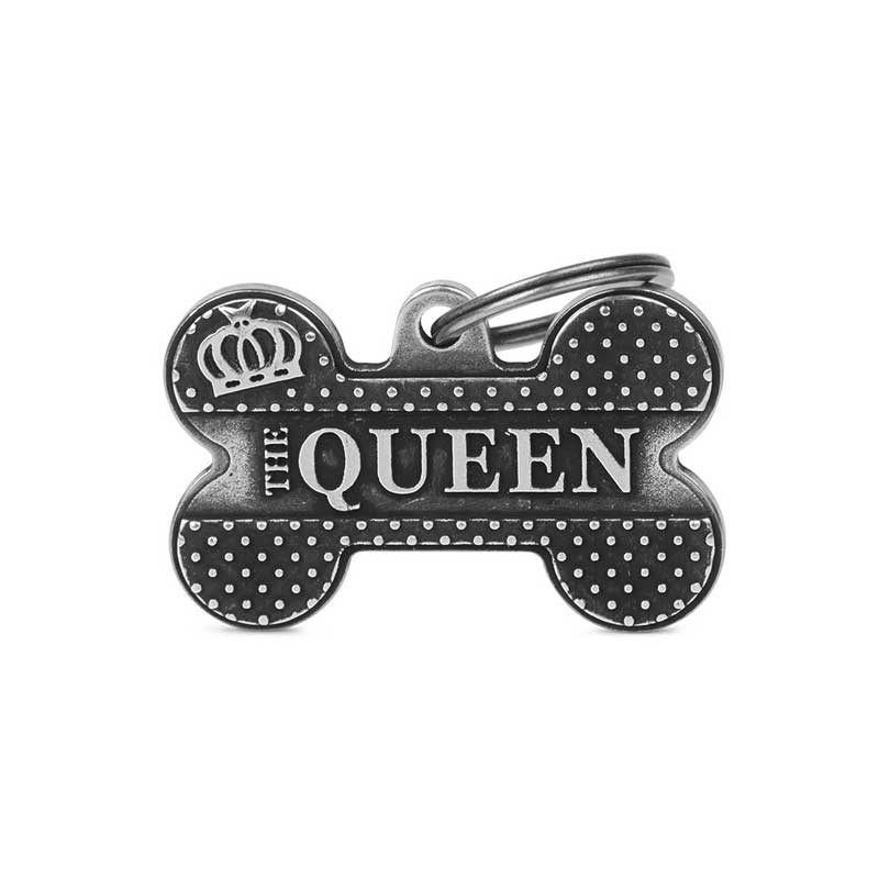 Placa Bronx Hueso "My Family" XL The Queen