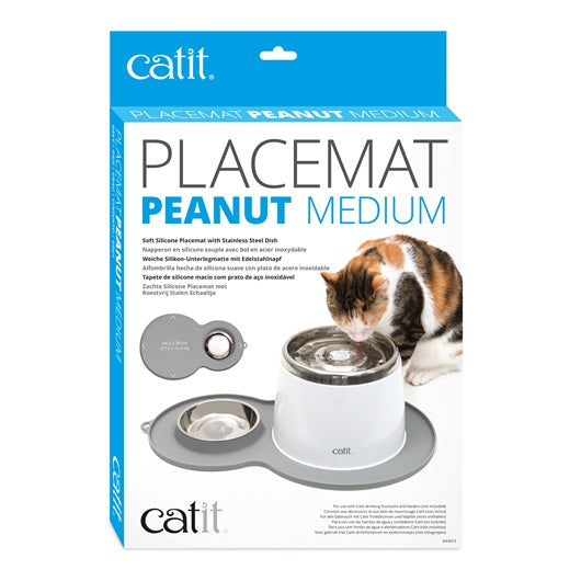 Individual con Plato "Placemat Peanut Medium"