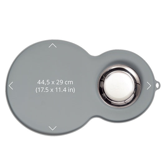 Individual con Plato "Placemat Peanut Medium"