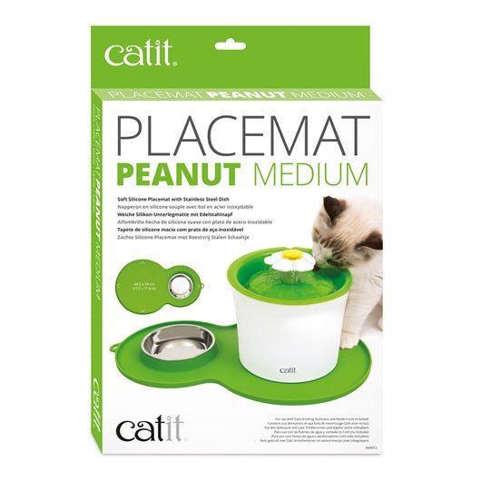 Individual con Plato "Placemat Peanut Medium"