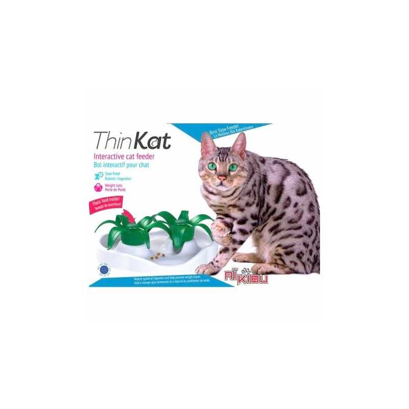 Comedero Interactivo Planta para Gatos