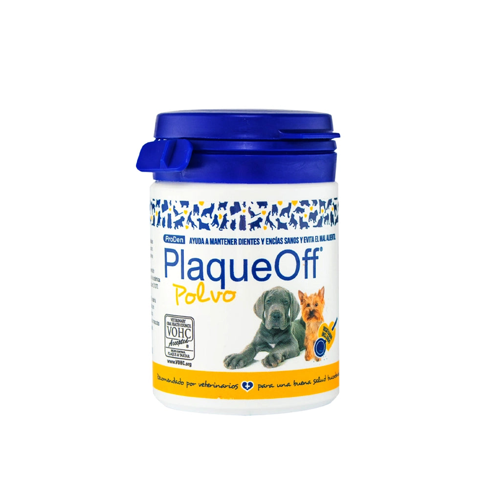 PlaqueOff Polvo Removedor de Sarro para Perros