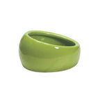 Plato Ergonómico para Pequeños Animales - Large / Verde