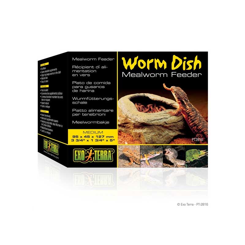 Plato para Gusanos Exo Terra