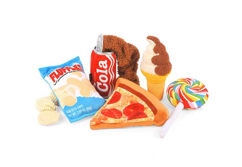 Play Juguete Snack Attack para Perros - Fuffles Chips