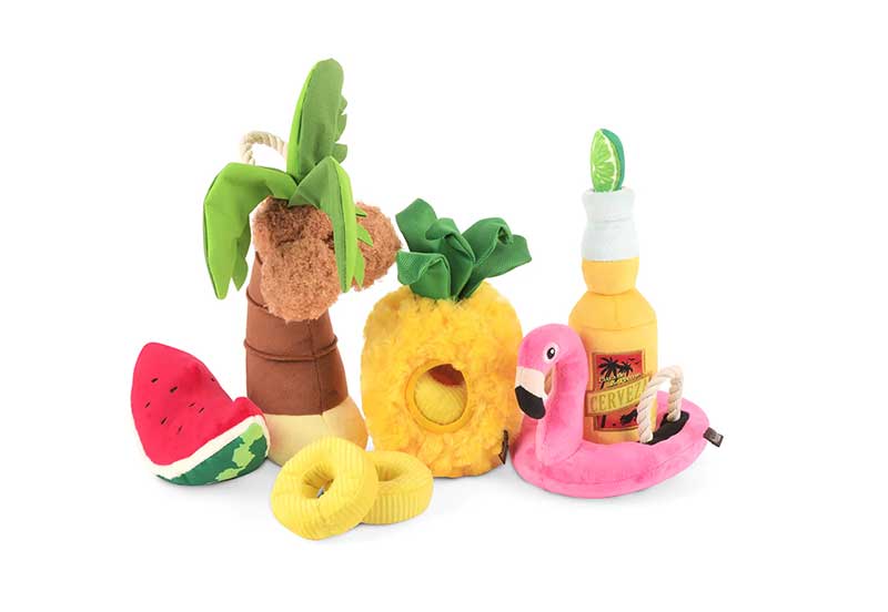 Play Juguete Tropical Paradise para Perros - Cerveza