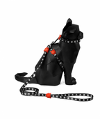 Set Arnés y Correa para Gatos "Skull" Zee.Cat