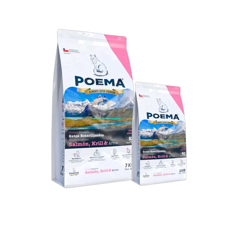 Poema Alimento Control Urinario para Gatos - 2 Kg / Chile