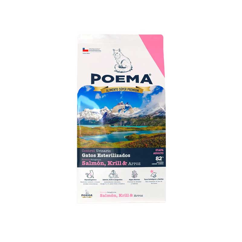 Poema Alimento Control Urinario para Gatos