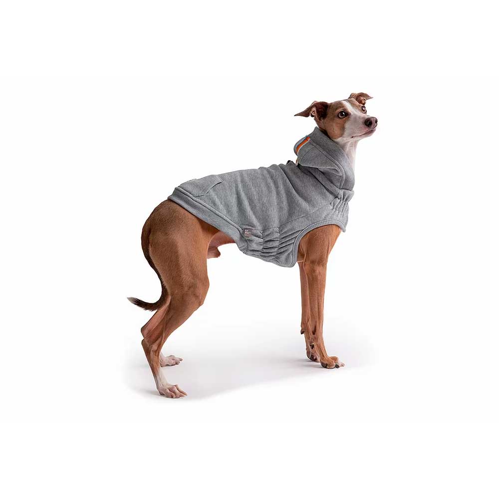 Polerón "Urban Hoodie Grey" para Perros - XS