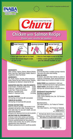  Snack Churu Pollo y Salmón para Perros - 8 tubos - 160 gramos