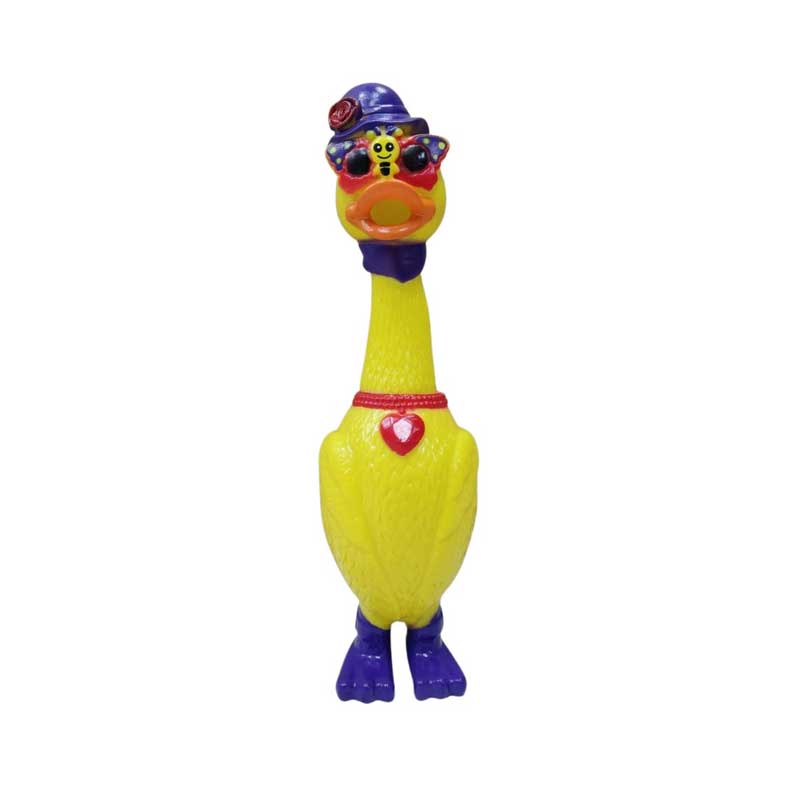Pollo de goma "Naughty Duck" 
