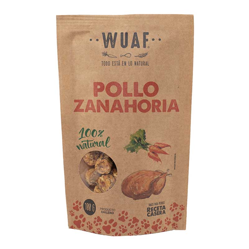 Galletas Wuaf Pollo Zanahoria