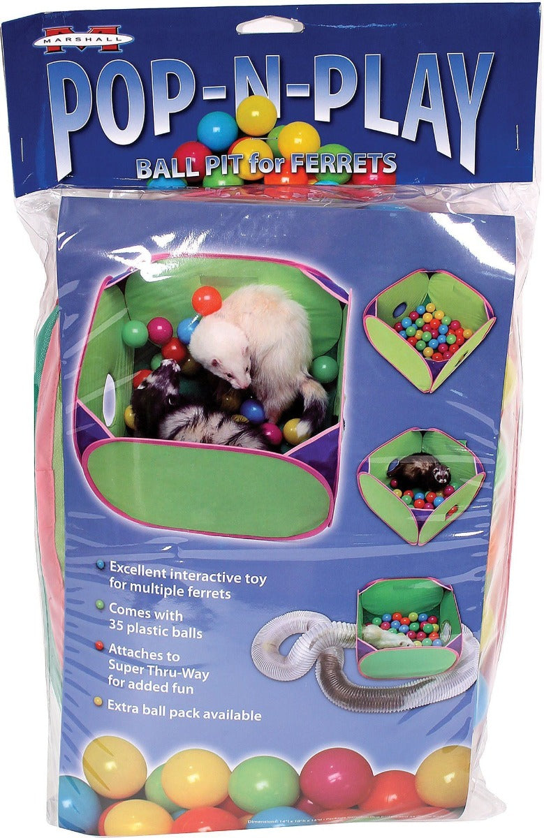 Piscina de Pelotas "Pop-N-Play"  para Hurón