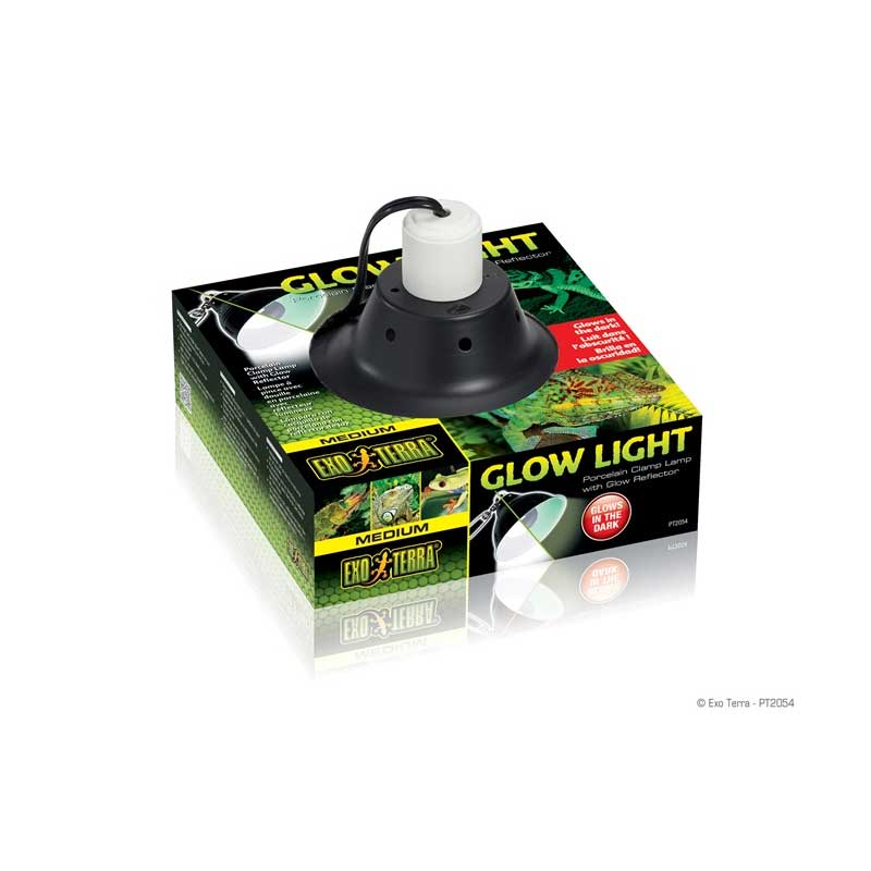 Portalámpara Porcelana Reflectante Exo Terra - Large