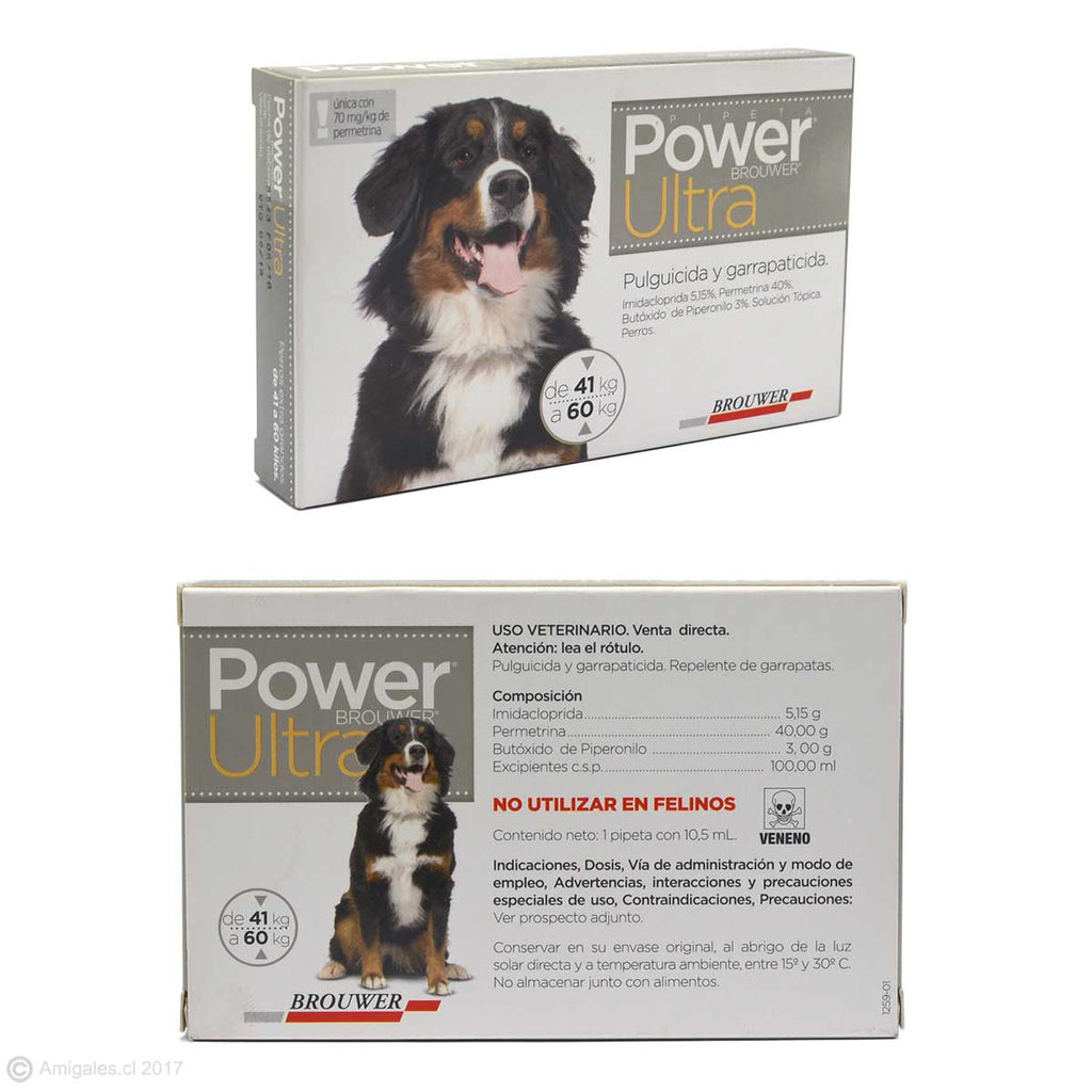 Antiparasitario Pipeta POWER ULTRA para Perros