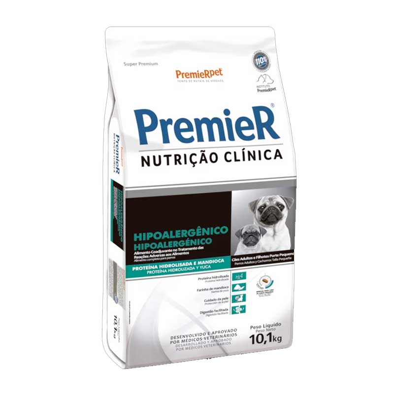 PremieR Pet Nutrición Clínica Hipoalergénico para Perros Razas Pequeñas 2 Kg