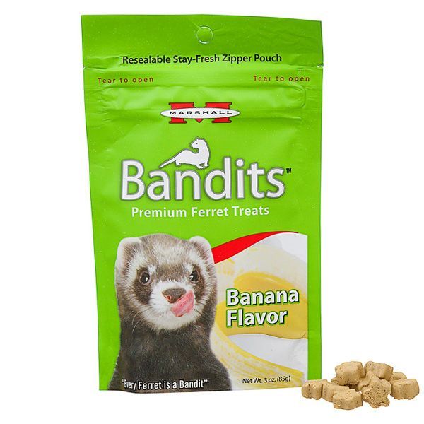Snacks Premium "Bandits" para Hurón