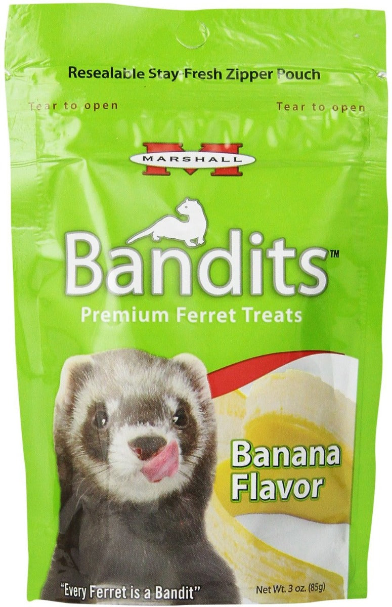 Snacks Premium "Bandits" para Hurón - Banana