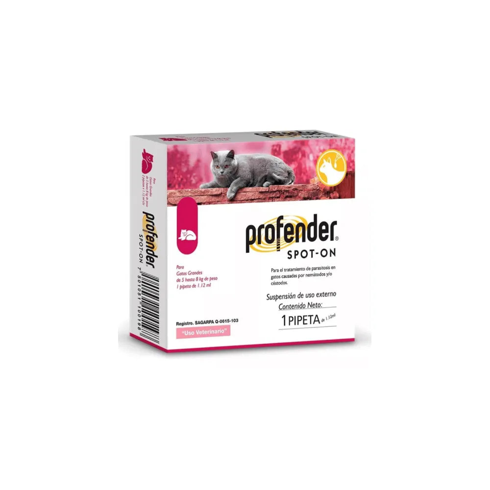 Antiparasitario PROFENDER Spot-On Gatos