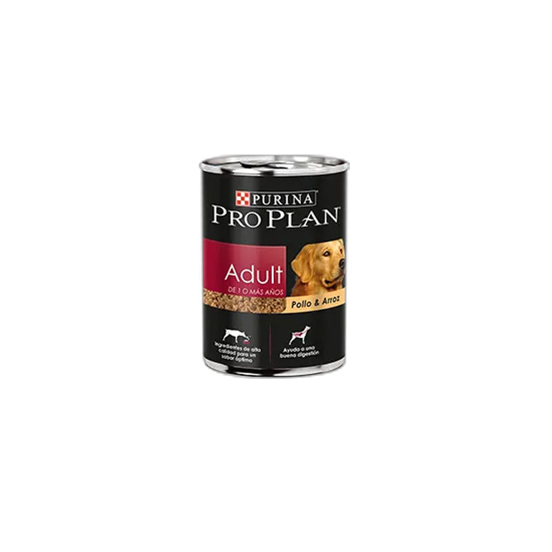 Pro Plan Lata Pollo y Arroz para Perros 370 g