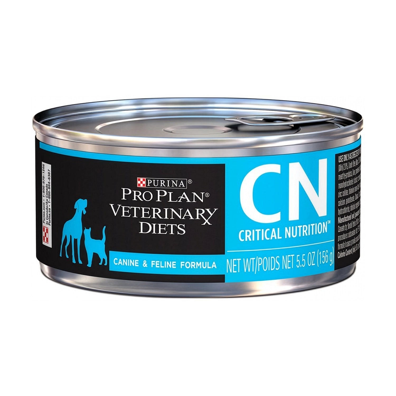 Pro Plan Lata CN Critical Nutrition para Perros y Gatos, alimento húmedo veterinario en lata con fórmula nutricional especializada.