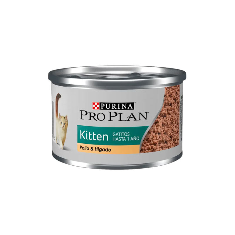 Pro Plan Lata Pollo e Hígado para Gatitos 85 g