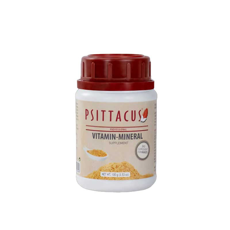 Psittacus Suplemento Vitamínico Mineral - 100 g