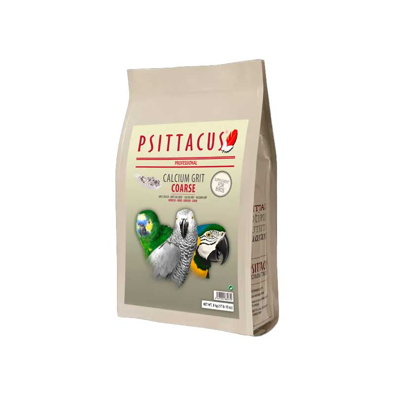Psittacus Grit Calcio Grueso 8 Kg
