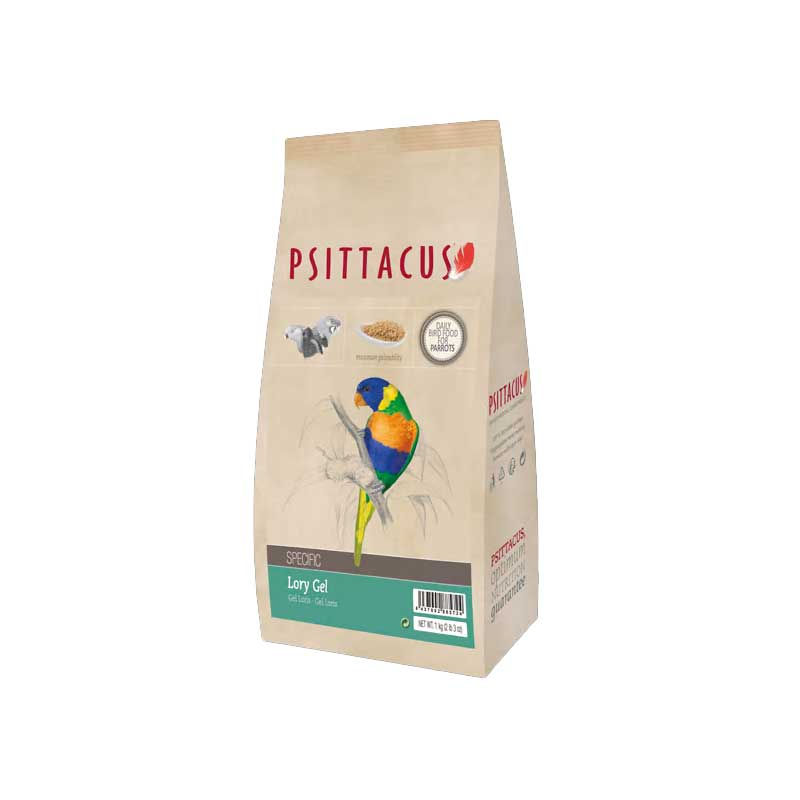 Psittacus Alimento Lory Gel - 1 Kg