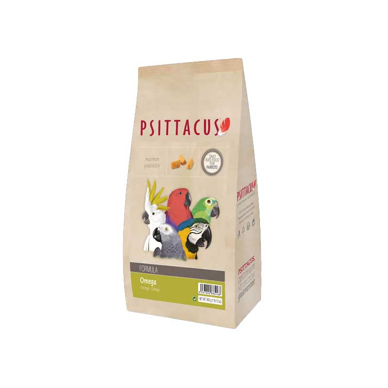 Psittacus Alimento Formula Omega - 12 Kg