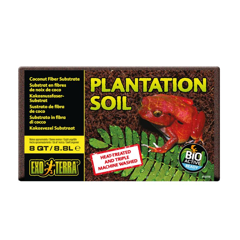 Sustrato Plantation Soil para Terrarios Tropicales