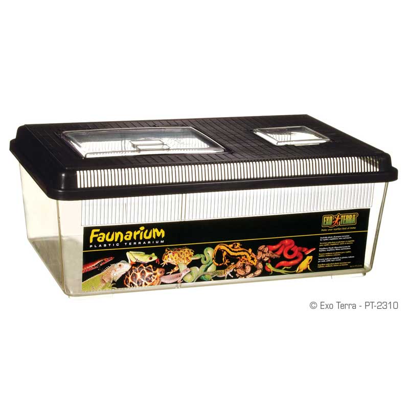 Faunarium Terrario de Plástico Exo Terra - Flat XL