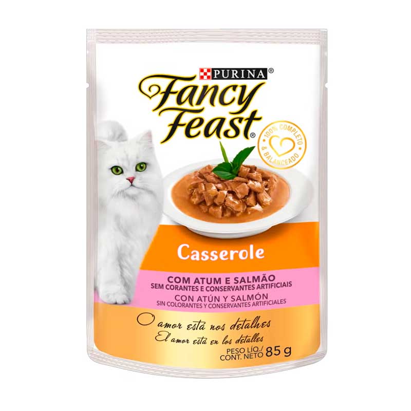 Fancy Feast Pouch Casserole Atún y Salmón 85 g