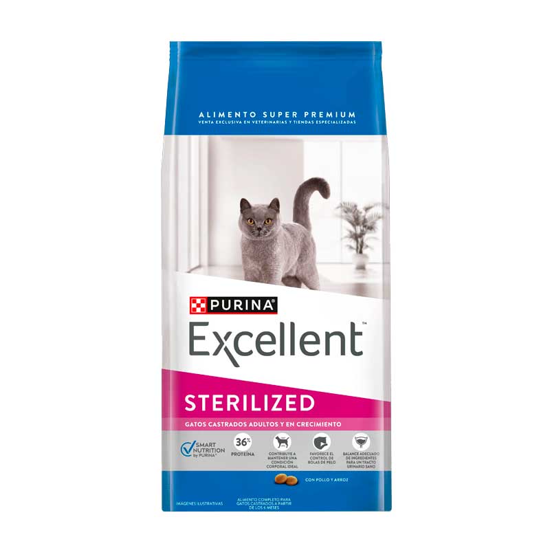 Purina Excellent para Gatos Esterilizados - 7,5 Kg