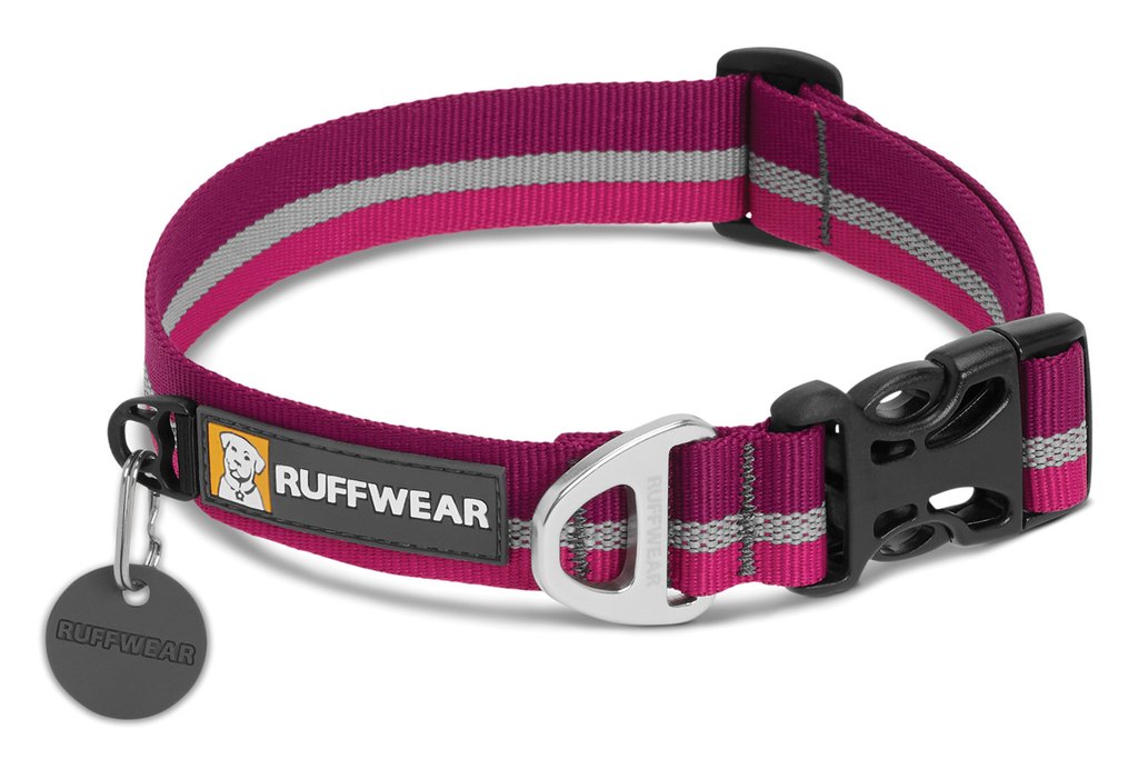 Collar para Perros "Crag Reflective" Ruffwear - M: 36 - 51 cm / Granite Gray