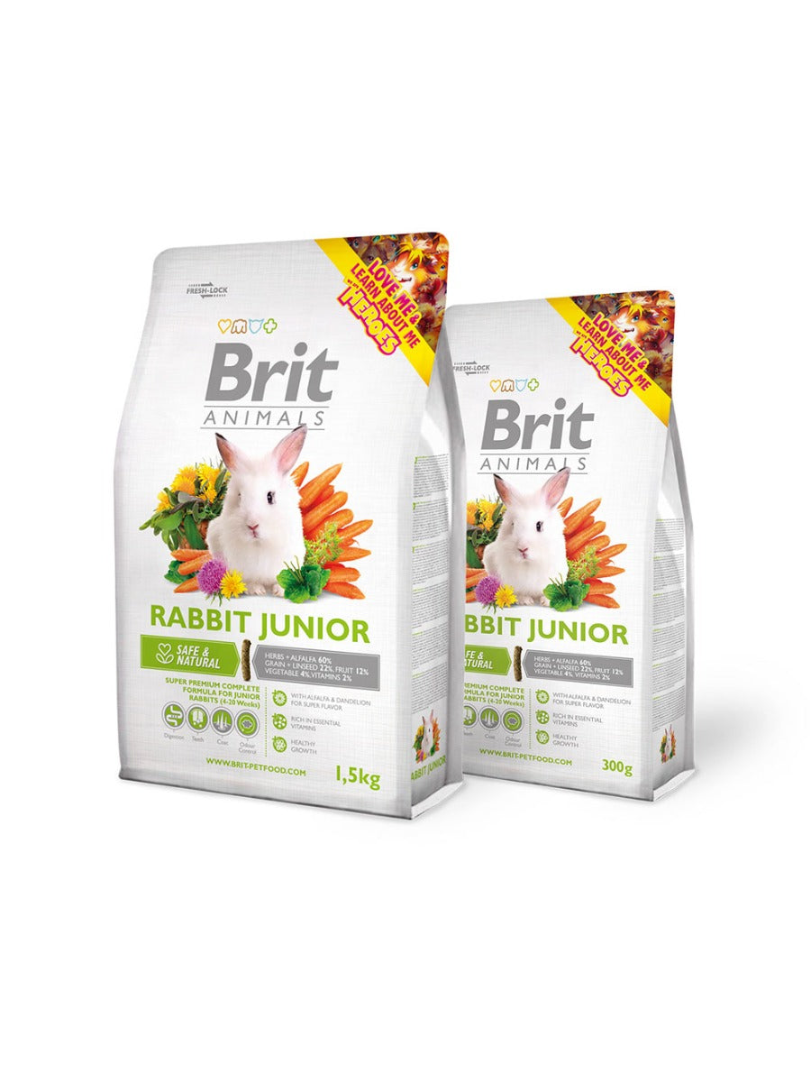Brit Animals para Conejo Joven - 1,5 Kg