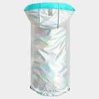 Impermeable Reversible Neon Aqua  - XS