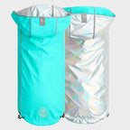 Impermeable Reversible Neon Aqua  - M