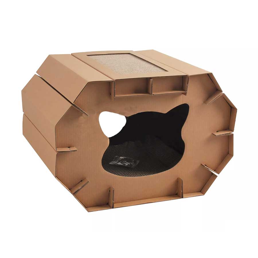 Rasguñador House 2 en 1