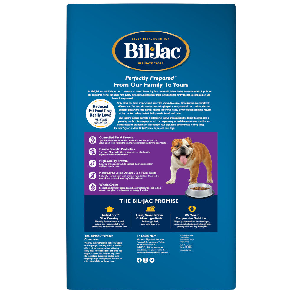 Bil-Jac "Reduce Fat" para Perros - 13,6 Kg
