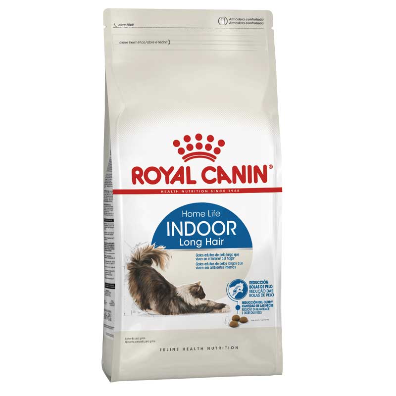 Royal Canin Gatos Indoor Pelo Largo 1,5 Kg