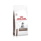 Royal Canin Gastrointestinal Puppy comida seca para salud digestiva, bolsa blanca con diseño clínico y logo rojo visible