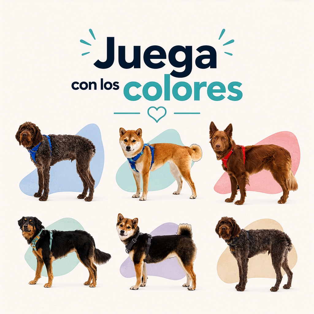 Arnés para Perros "Front Range" Ruffwear, con acolchado, cuatro puntos de ajuste y anillo metálico para correa.