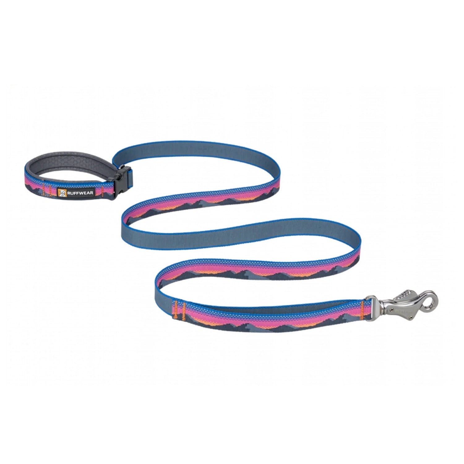 Correa Manos Libres "Crag Reflective" Ruffwear con diseño, asa acolchada ajustable y mosquetón metálico.