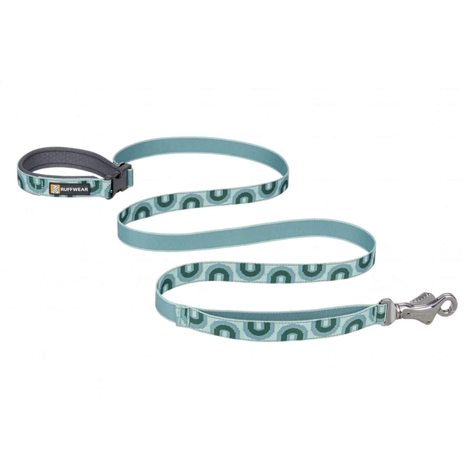 Correa Manos Libres "Crag Reflective" Ruffwear con diseño, asa acolchada ajustable y mosquetón metálico.