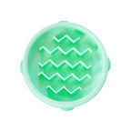 Comedero Lento "Fun Feeder Slow Bowl" - Small / Azul